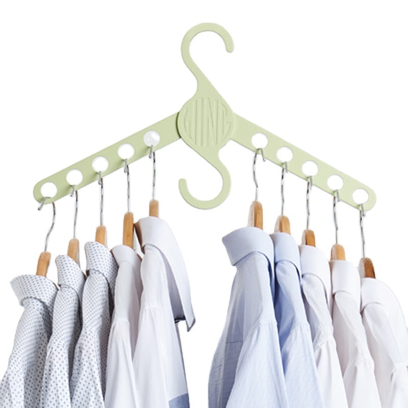 Travel Foldable Cloth Hanger wonder magic multiple use Adjustable hangers magic hangers for clothes