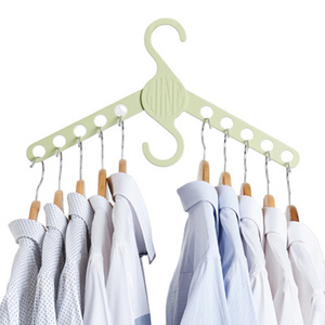 Travel Foldable Cloth Hanger wonder magic multiple use Adjustable hangers magic hangers for clothes