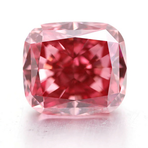 Low Price 3.19carat Hpht Cvd Fancy Pink Elongated Cushion Cut Lab Grown Loose Diamonds Synthetic Diamond Factory Wholesale