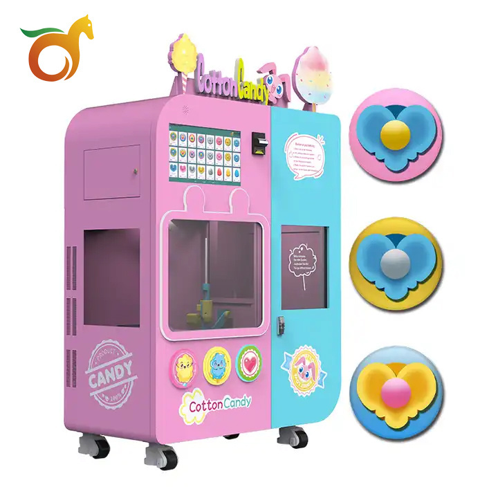 Exclusive Humidity Sensing Adjustment Vending Cotton Candy Electronic Machine For