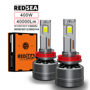 REDSEA Good Price X32 400W 40000LM H4 H11 H7 Led Headlight Canbus Car Accessories 12V H4 Led H8 9005 9006 H7 Led Headlights Bulb