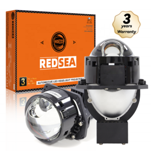 Redsea E200 Faro LED Projector Bi Lens Laser Faros Auto headlight LED High Low Beam 130W Luces Proyector Turboes Led Headlights