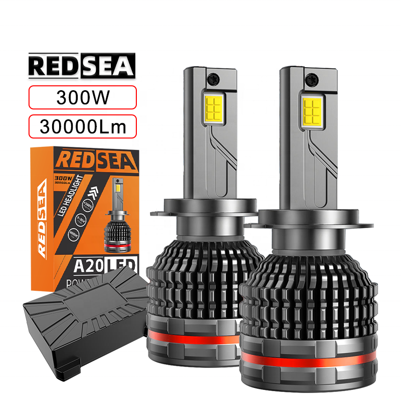 L20 high power OEM 300W 50000LM H7 H4 H3 H11 9005 9006 6500K canbus free car Headlamp auto led headlights Bulb