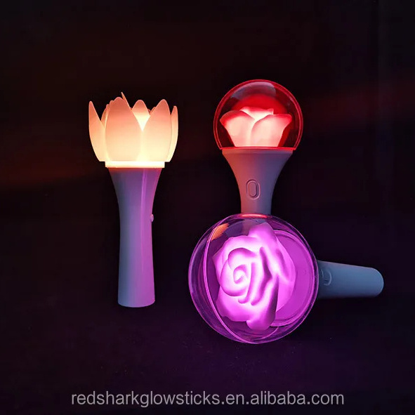 Cool shape k-pop light stick color kpop light stick LED light stick, concert party custom logo