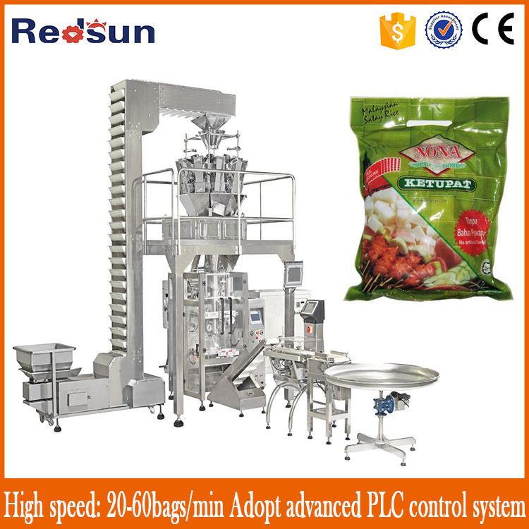 CE Approved Automatic Weighing Food Frozen Chicken Lobster Packaging Machine/500 gram Automatic Frozen Seafood Packing Machinery