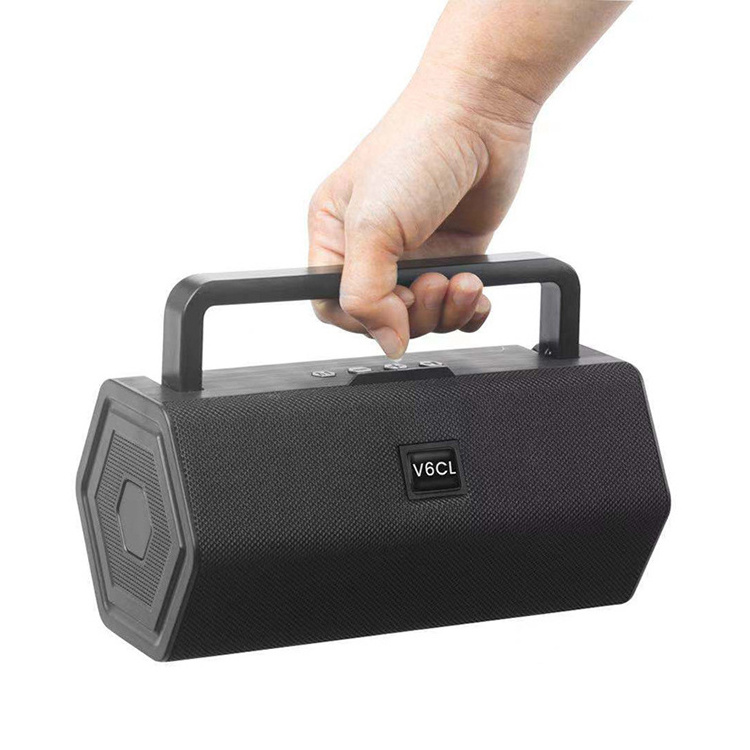 Newly V6 mobile speakers bluetooth portable outdoor speaker 3inch best golf cart speaker Wireless for Deep Bass 8H Playtime