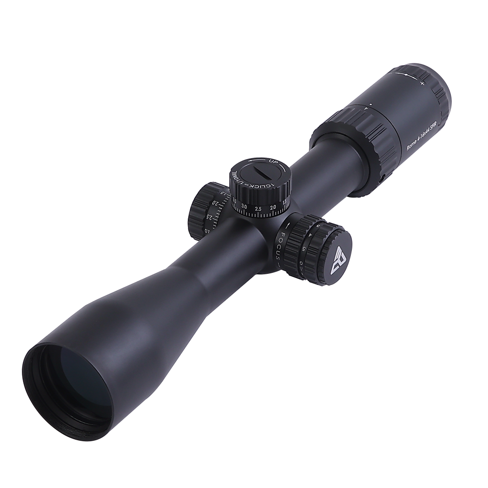 Red Win Rome 4-16x44 IR SFP Edgeless 30mm Monotube 1/10 Turret Red/Greeen  Illumination 15 yds Focus Hunting Scope