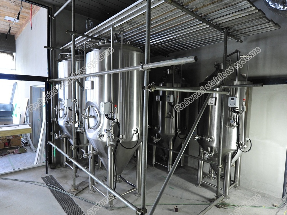 6hl Nano Beer Brewing Equipment 600L 2 Vessels Electric Heating Brewhouse Brewing Systems for Brewery Turnkey Project