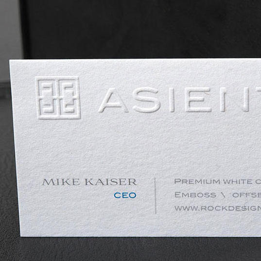 Custom Size Cotton Paper Letterpress Name Card Luxury Business Card 3d Custom Logo Embossed Debossed Printing Paper Board