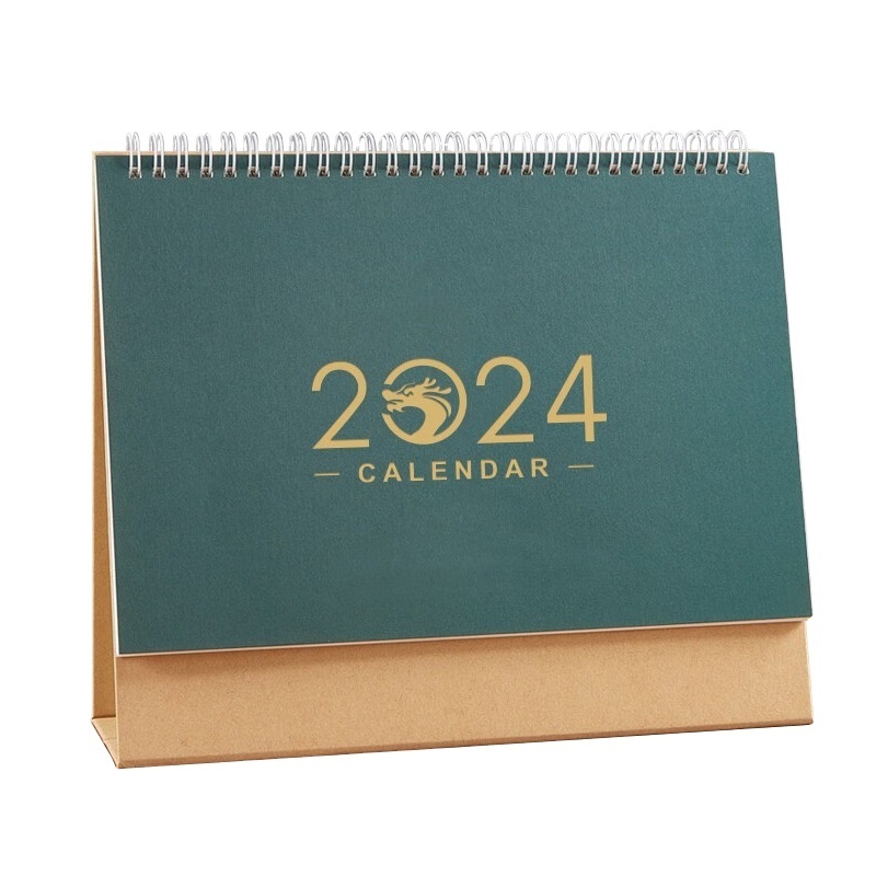 2025 advertising calendar custom gift enterprise desk calendar can print logo commercial printing factory