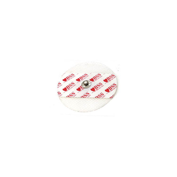 50pcs Ce Adult Disposable Ecg Ekg Electrodes Foam Round Ag/agci Sensor 50mm Conductive Electrode Pad Medical Device