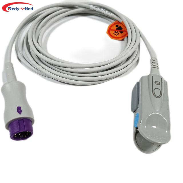 Factory price directly Oximetry Sensor reusable spo2 sensor spo2 Probe compatible with nellcor/Mindray/MASIMO/Biolight/Edan