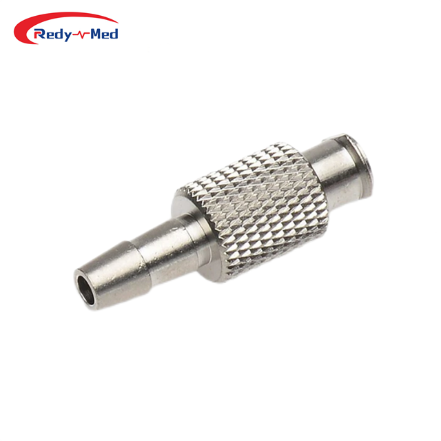 Medical Device Blood Pressure Cuff connector Medical Accessories Metal/Plastic NIBP Connector