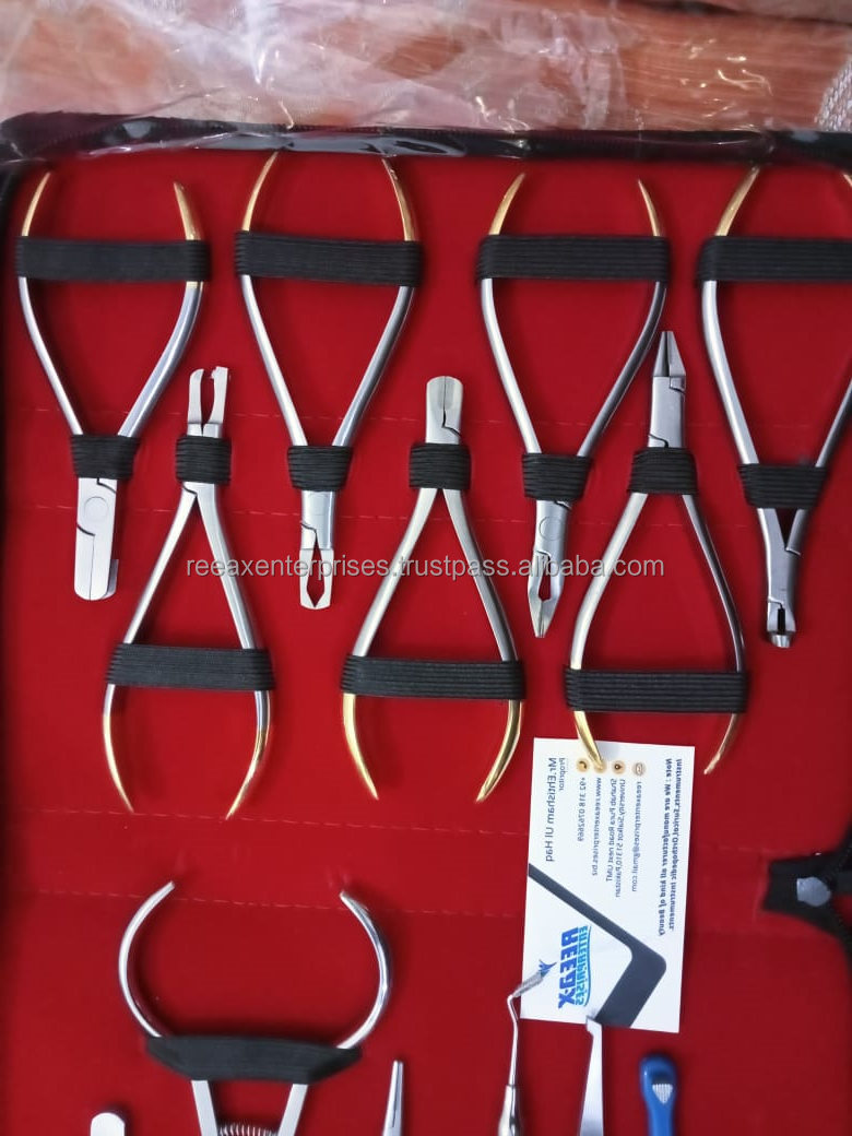 Set 13 Pcs Basic Orthodontics Dental Instruments Composite Kit high quality stainless steel