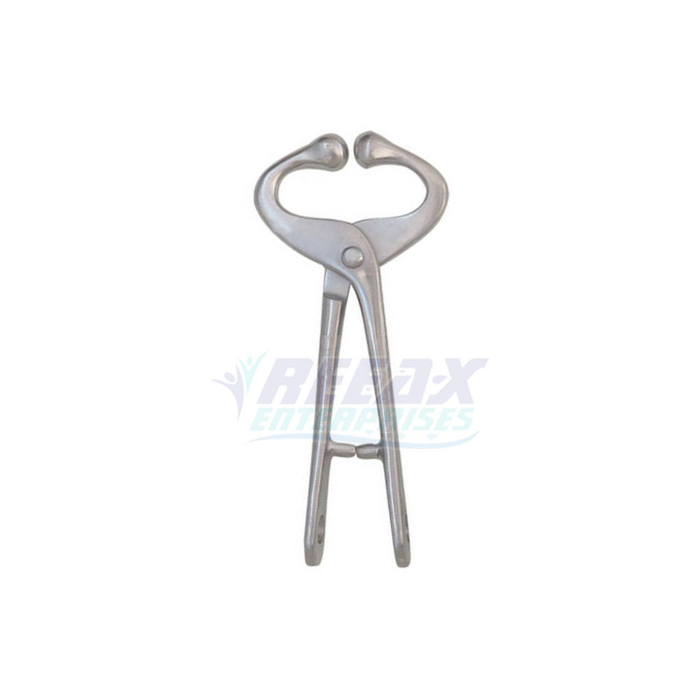 Cow Nose Clip Stainless Steel Cow Nose Ring Bull Holder With Chain Veterinary Instruments