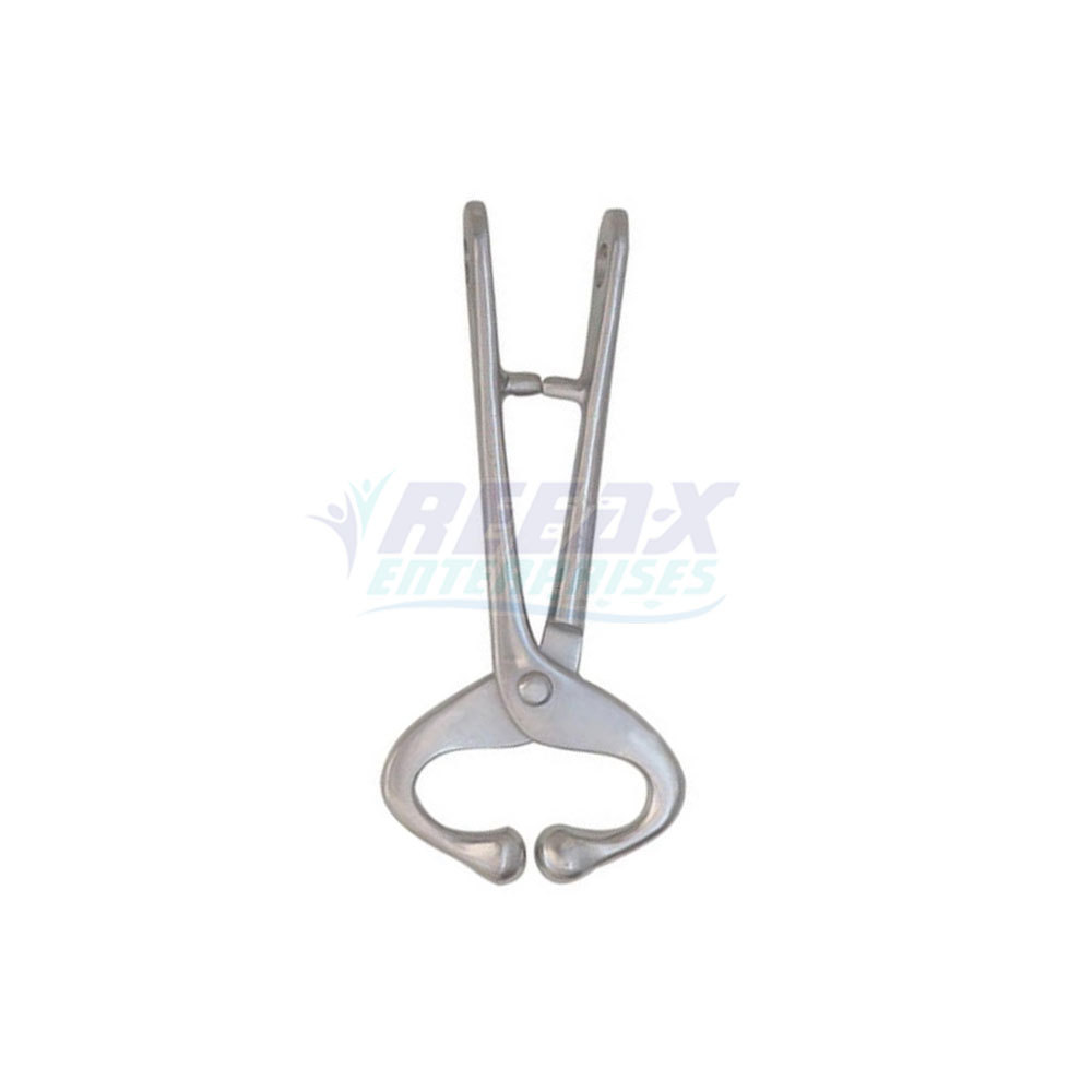 Cow Nose Clip Stainless Steel Cow Nose Ring Bull Holder With Chain Veterinary Instruments