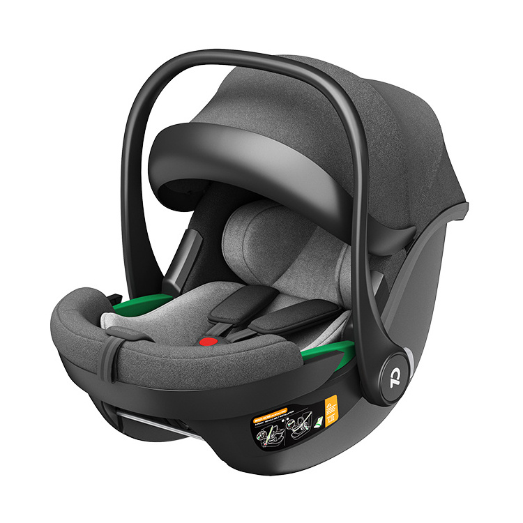 Safety Innovation ISOFIX R129 ADAC 40 - 87cm Infant Baby Can Seat Stroller with Adjustable Canopy and Optional Base