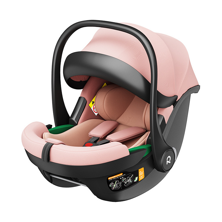 Safety Innovation ISOFIX R129 ADAC 40 - 87cm Infant Baby Can Seat Stroller with Adjustable Canopy and Optional Base