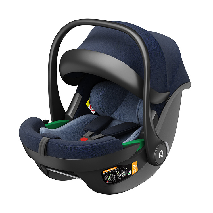 Safety Innovation ISOFIX R129 ADAC 40 - 87cm Infant Baby Can Seat Stroller with Adjustable Canopy and Optional Base