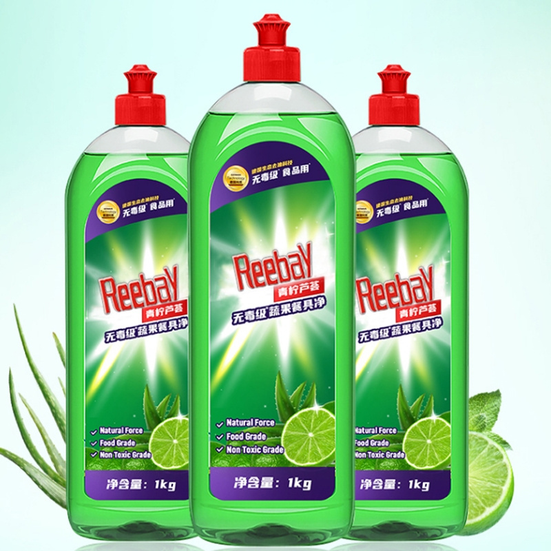 450ML, 500ML, 750ML, 1L,1.15L Kitchen Usage Fruit and Vegetable Cleaner Dishwashing Liquid Detergent