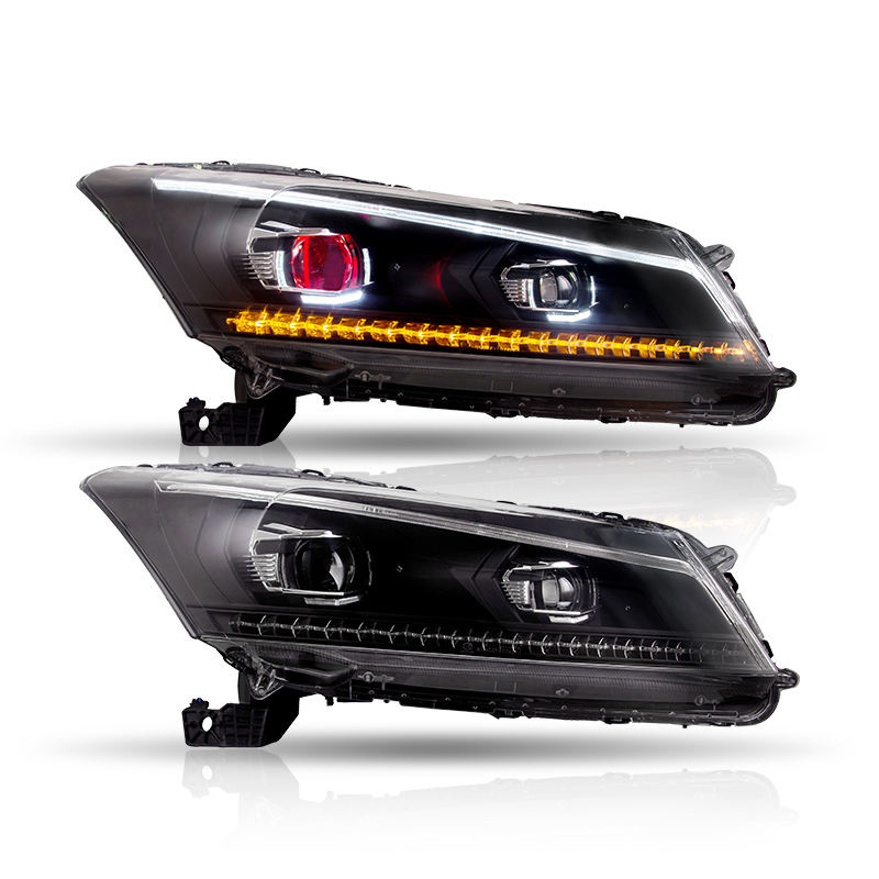 Factory Wholesales Auto parts Led Headlights Front Lamp 2008-2013 Hid HeadLights For Honda Accord Headlight