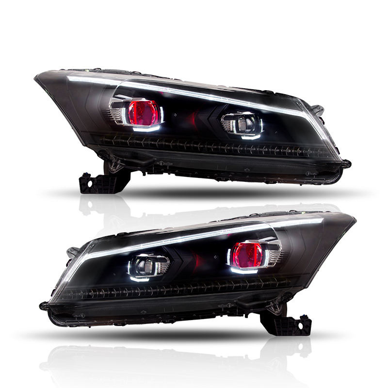 Factory Wholesales Auto parts Led Headlights Front Lamp 2008-2013 Hid HeadLights For Honda Accord Headlight