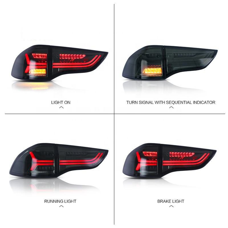 wholesales 2th Gen PB/PC series led Montero Sport Nativa tail light 2008-2016 Dakar pajero tail lamp