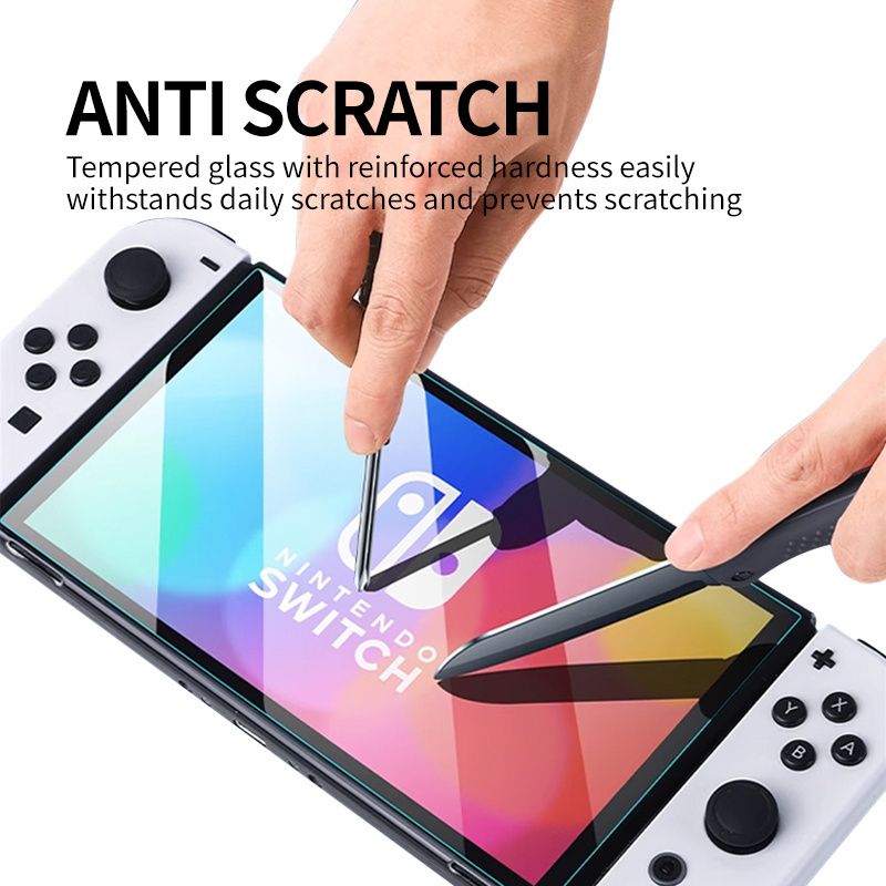 Anti-Scratch Hd Full Protective Anti-explosion Flexible Glass Film Nintendo Switch Screen Adhesive Switch Screen Protector