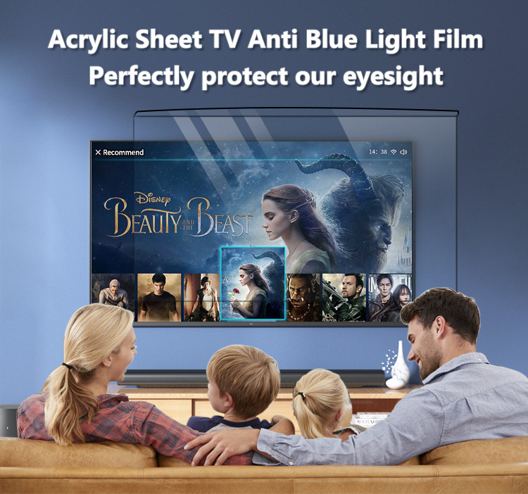 55 Inch Acrylic Tv Screen Protector 32 50 65 55 75 Inch Tv Anti Glare Anti-Blue Light Screen Protectors Acrylic For 85 Inch Tv