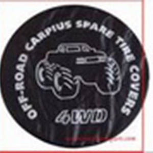 High Quality PVC Material Universal Custom Logo Tire Cover Spare Wheel Cover