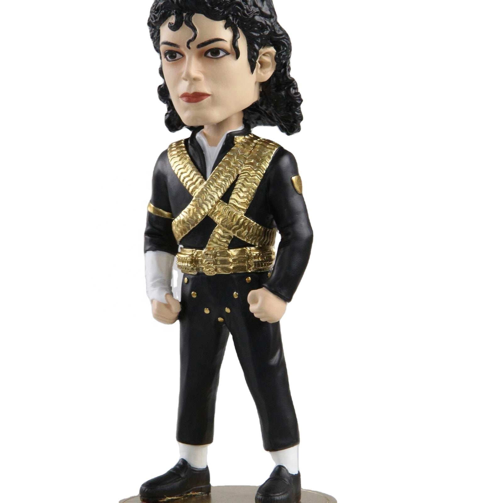 MJ resin dancing statue doll singer Michael Jackson resprin factory figurines for gift vocal concert Musician