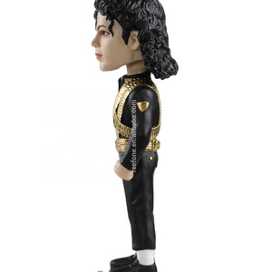 MJ resin dancing statue doll singer Michael Jackson resprin factory figurines for gift vocal concert Musician