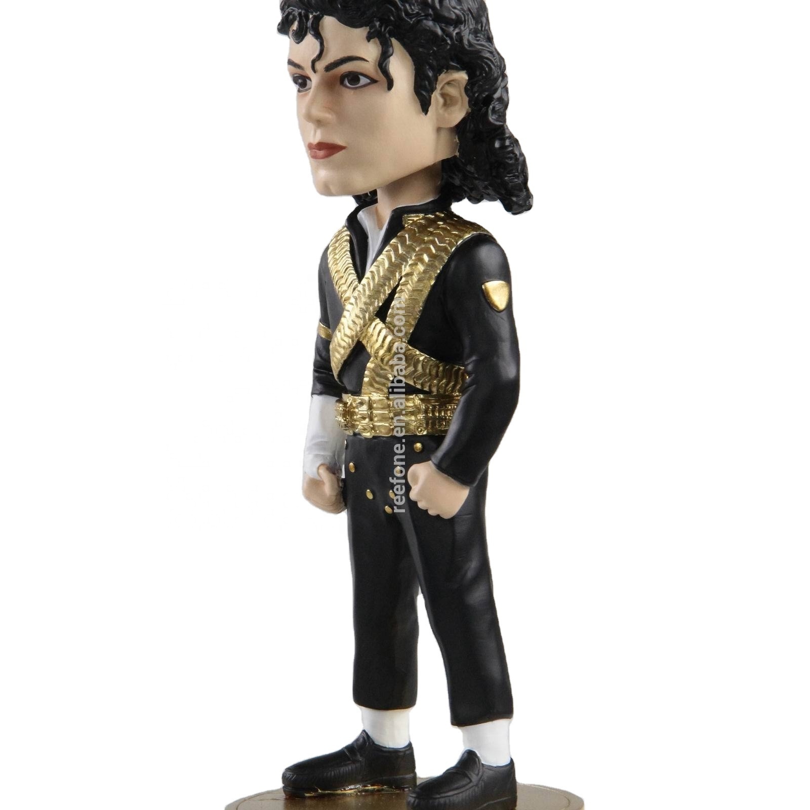 MJ resin dancing statue doll singer Michael Jackson resprin factory figurines for gift vocal concert Musician