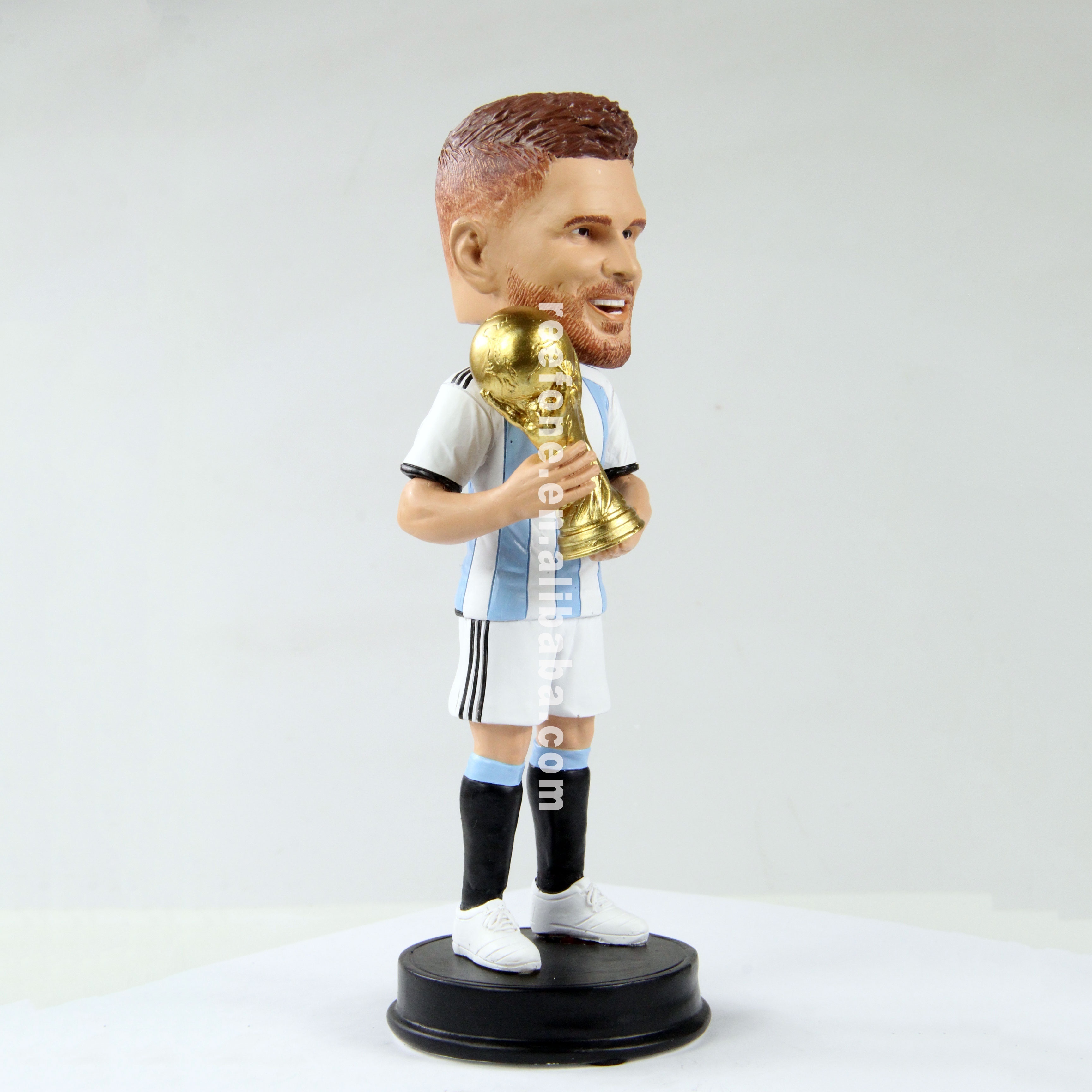 Famous Football Player Messi Bobble Head for Souvenir Shop Gift Decor Bobblehead Bobblehead Custom Resin 3d Bobblehead Figurine