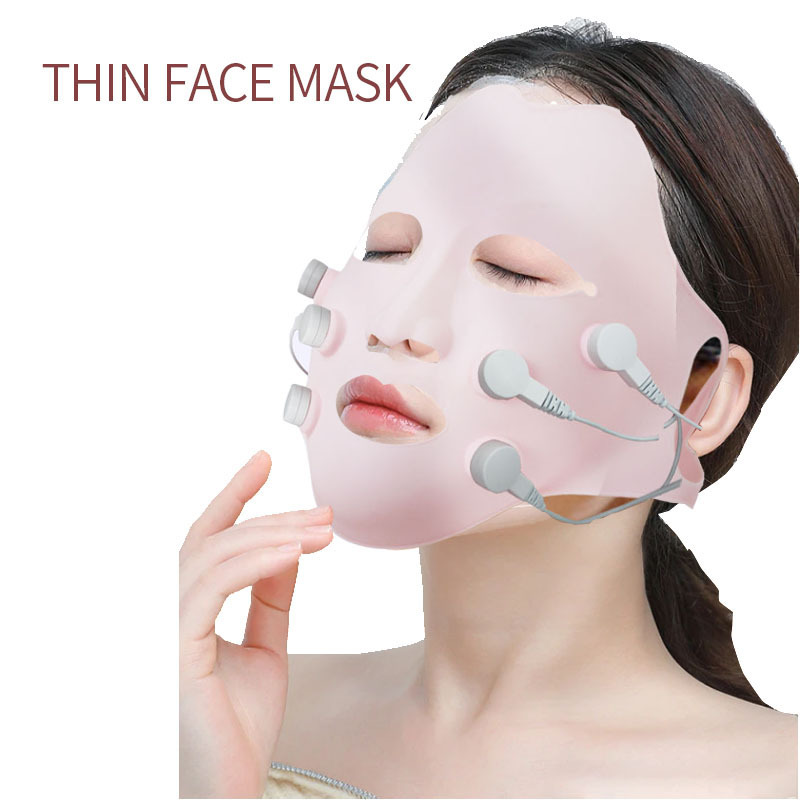 Facial skin care SPA massage anti-aging electric beauty mask EMS vibrating facial beauty massager