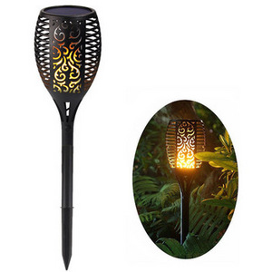 96LED Solar Torch Light Outdoor Solar LED light 3 Mode Waterproof Flickering Flames Decoration Lighting Dusk to Dawn Auto On/Off