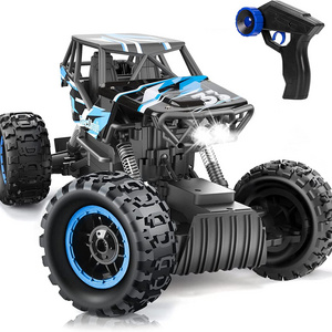 Monster Trucks 4WD Dual Motors 1/12 RC Cars for Boys Remote Control Car with Headlights Rechargeable Battery