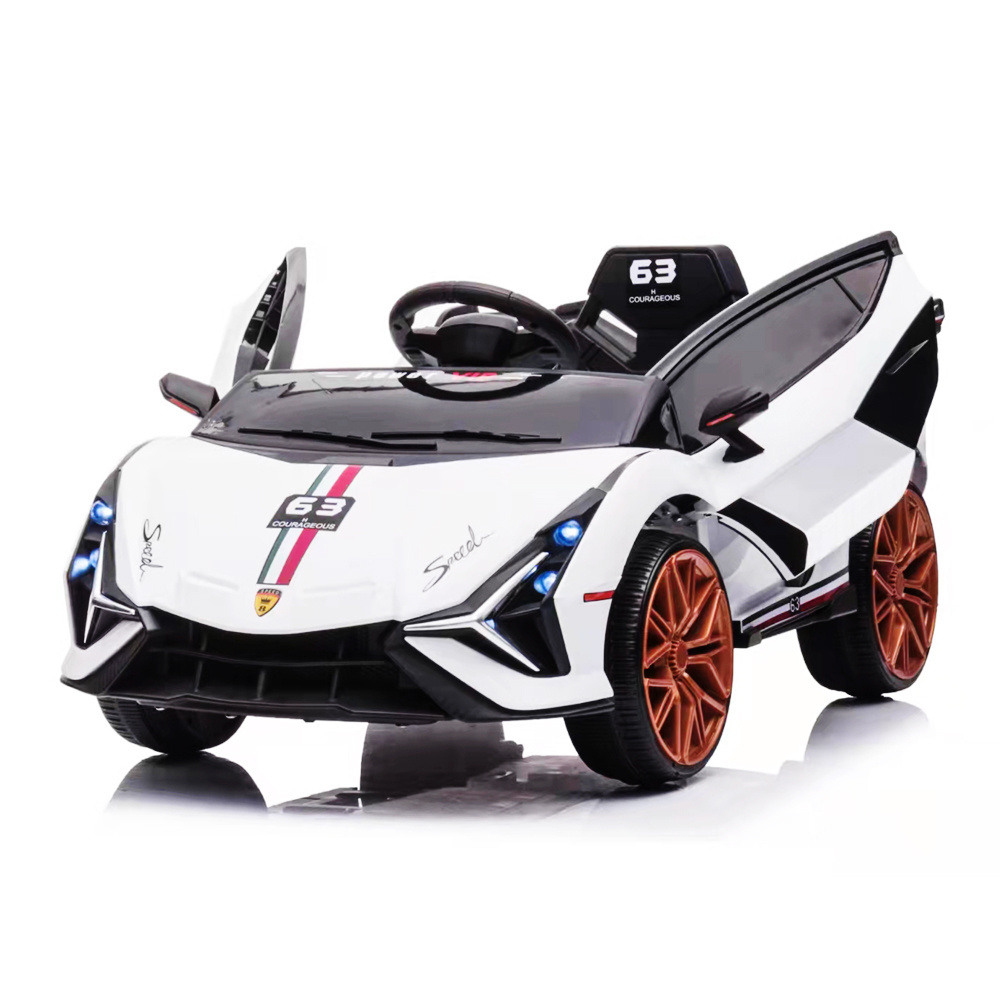 Lambo Swing Car Ride-On Toy Kids Electric with Swing Function Exotic car Children's Toy Electric Excavator