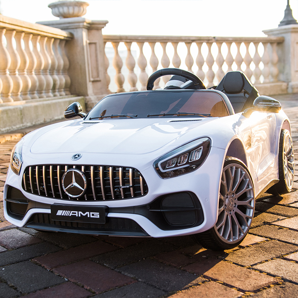 Mercedes Gt - Realistic and Stylish Ride Kids Electric Ride On Car With 2.4g Remote Control On Experience for Kids