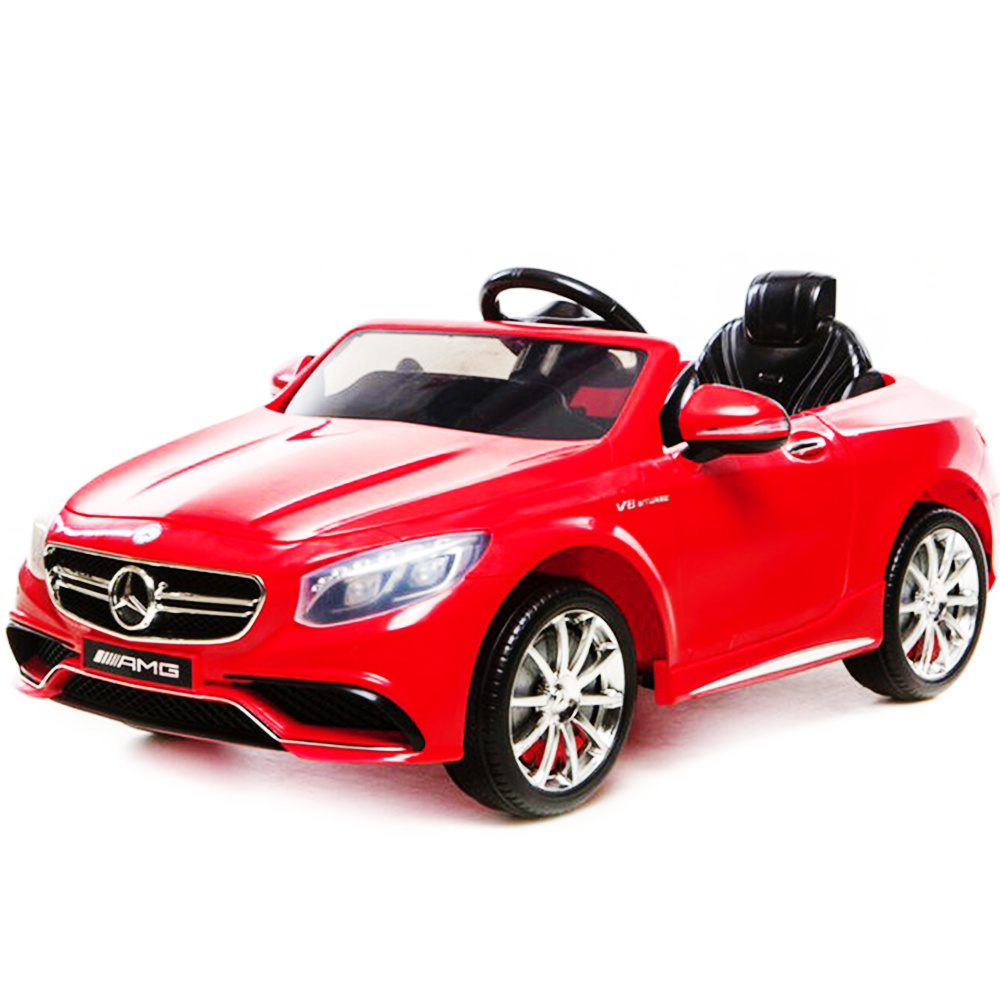 Benz S65 Amg Licensed 12v Baby Car Plastic Baby Cars Durable and Lightweight Ride for Toddlers Ride On Mercedes