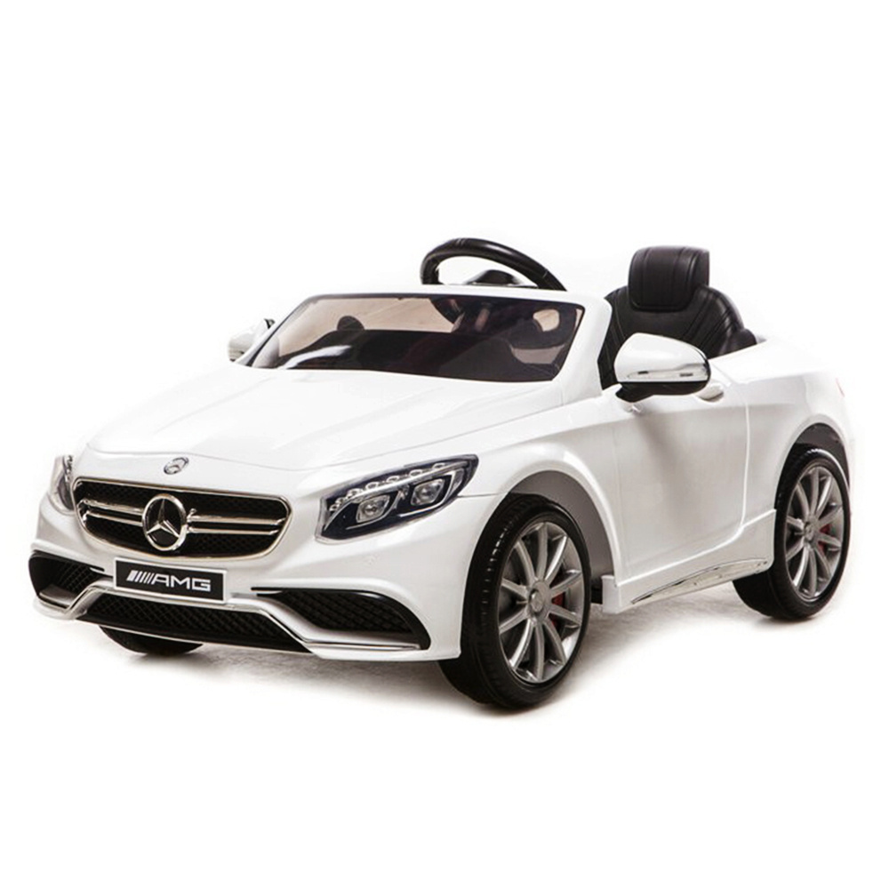 Benz S65 Amg Licensed 12v Baby Car Plastic Baby Cars Durable and Lightweight Ride for Toddlers Ride On Mercedes