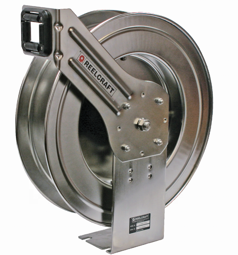 LC807 OLS-S70  -- 1/2 HOSE OF 21m 300psi Stainless Steel Hose Reel---REELCRAFT