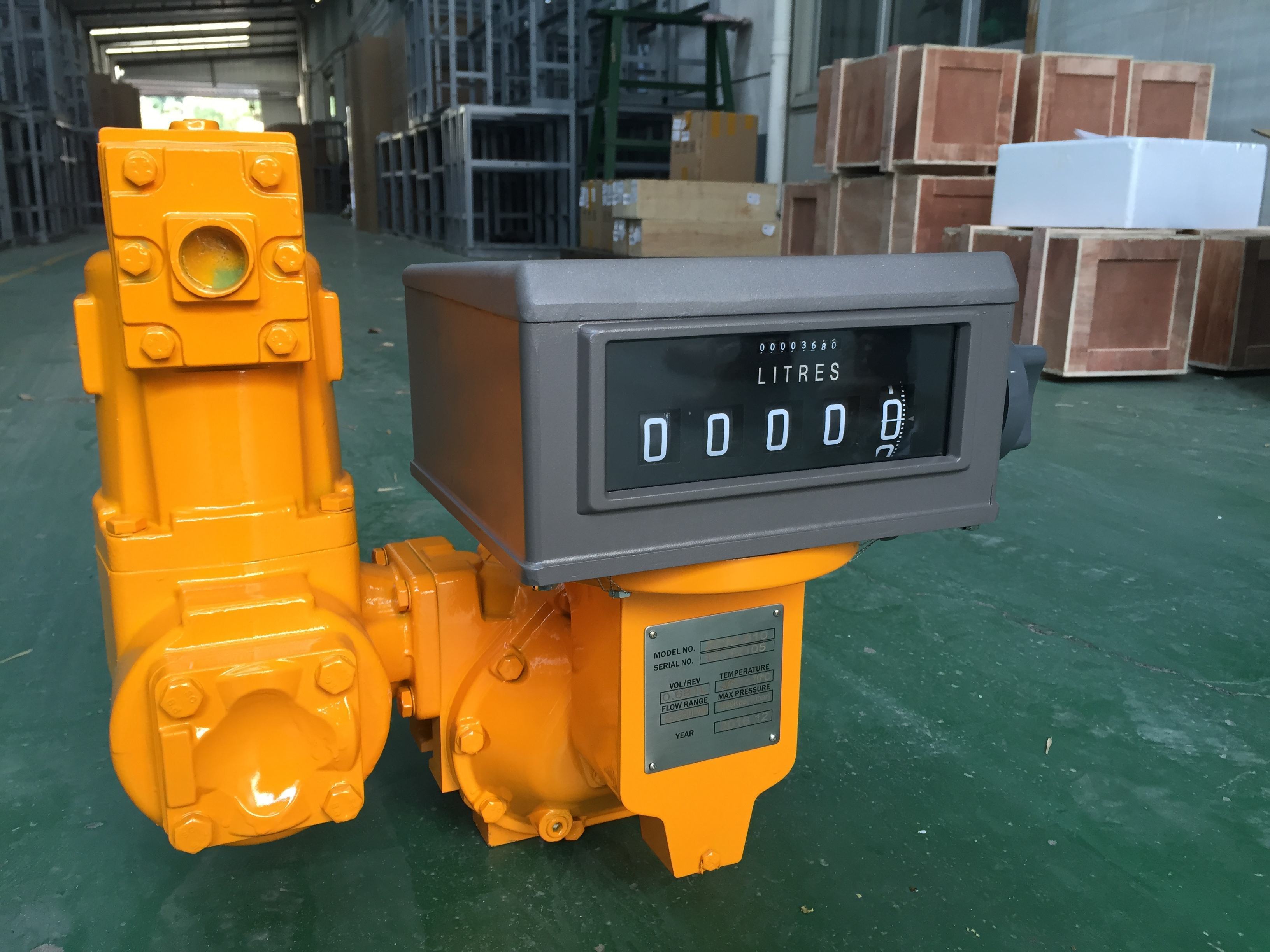 Heavy Duty Liquid Control Positive Displacement Flow Meter M-50-1