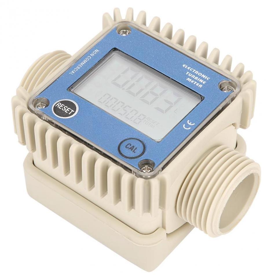 Digital Flow Meter For Water/Fuel/Petrol Diesel/Liquid Measuring Meter,  Diesel Chemical Flow Meter With Digital Screen