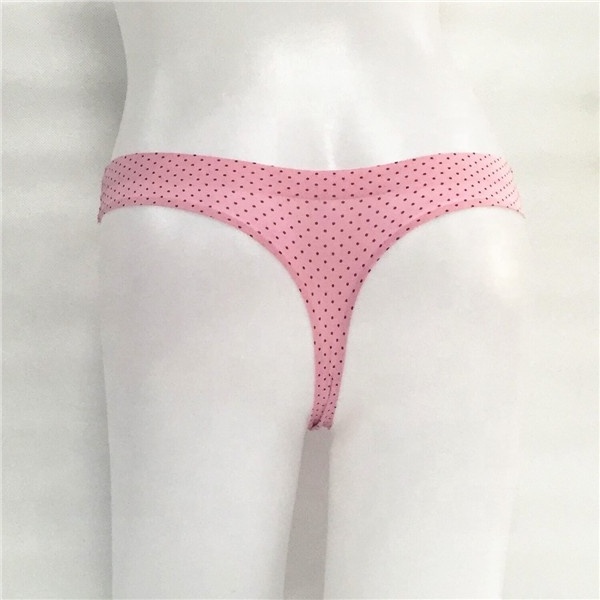 Sublimation Seamless Lady Underwear Women Sexy G-string Panties Bonding Thongs Tumblr Underwear T-back Style Custom OEM