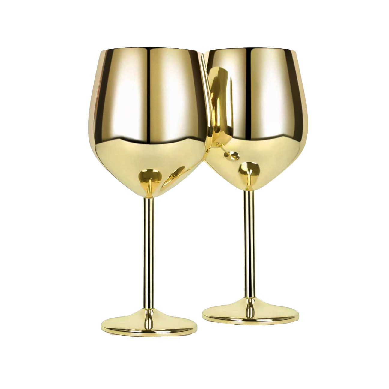 Wholesale Metal Wine Goblet Cups Antique Design Gold Color Cocktail Glasses Use For Hotel And Restaurant Handmade in Bulk