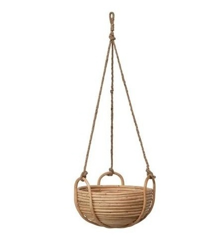 3 Tier Antique Vegetable Wooden Rattan Basket Wholesale Supplier Customized Bamboo Rattan Fruit Storage Basket Top Exporter