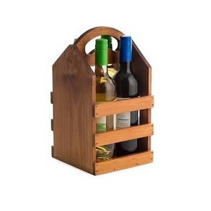 Elegant Custom Mango Wood Cutlery Holder With Metal Handle New Look Cutlery Holder New Arrival Wooden Acacia Wood Caddy