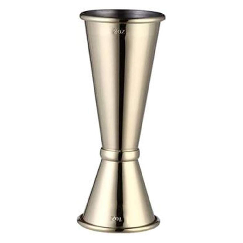 Classic Design  Shot Glasses Silver Color  Jigger With Handle Use For Kitchenware And Barware  Wholesale