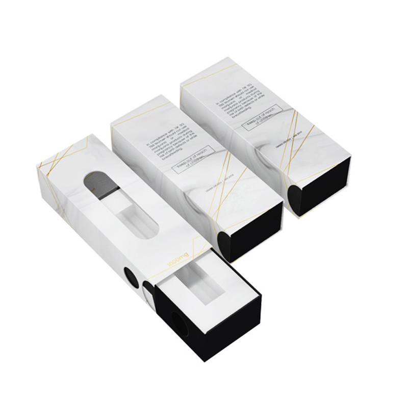 Paper Boxes Custom With Child Lock Display Packaging  Package For Cartridge with window box